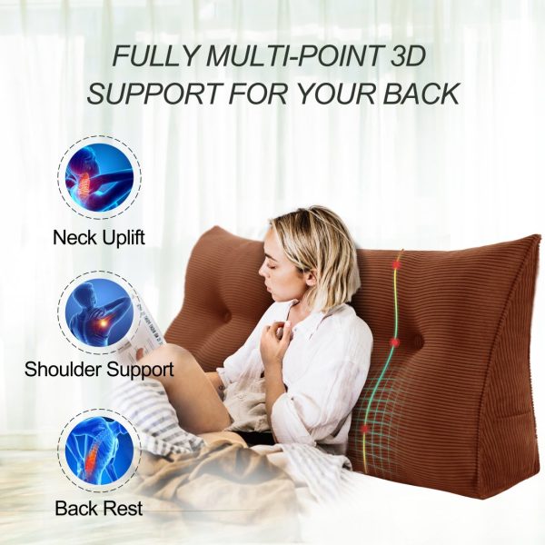 WOWMAX Daybed Wedge Pillow - Image 3