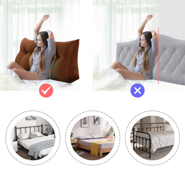 WOWMAX Daybed Wedge Pillow - Image 4