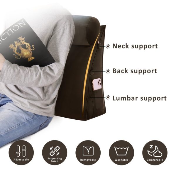WOWMAX Back Cushion for Bed - Image 3
