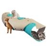 wowmax adjustable cat tunnel toys cat cave 1586