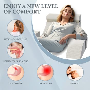 wowmax adjustable wedge pillow cushion 1777