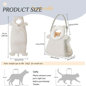 wowmax cat soft backpack shoulder 1628