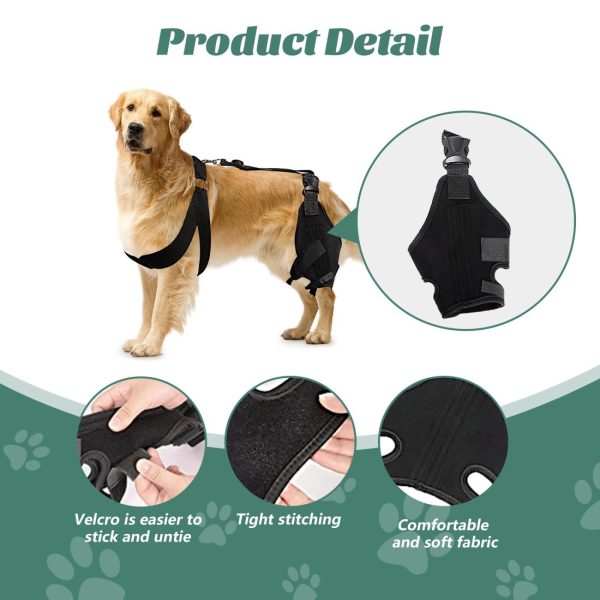 WOWMAX Dog Knee Protector for Running, Jumping & Recovery - Image 5