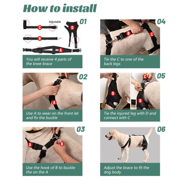 WOWMAX Dog Knee Protector for Running, Jumping & Recovery - Image 6