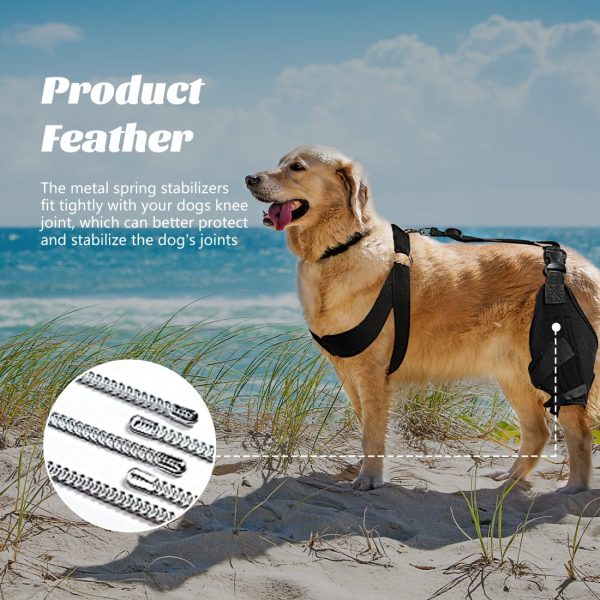 WOWMAX Dog Knee Protector for Running, Jumping & Recovery - Image 9