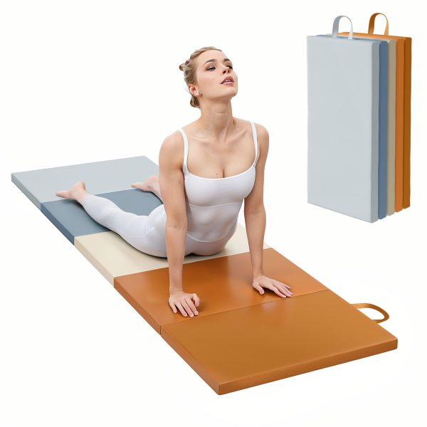 WOWMAX Foldable Gymnastics Mat: Versatile & Portable Exercise Accessory