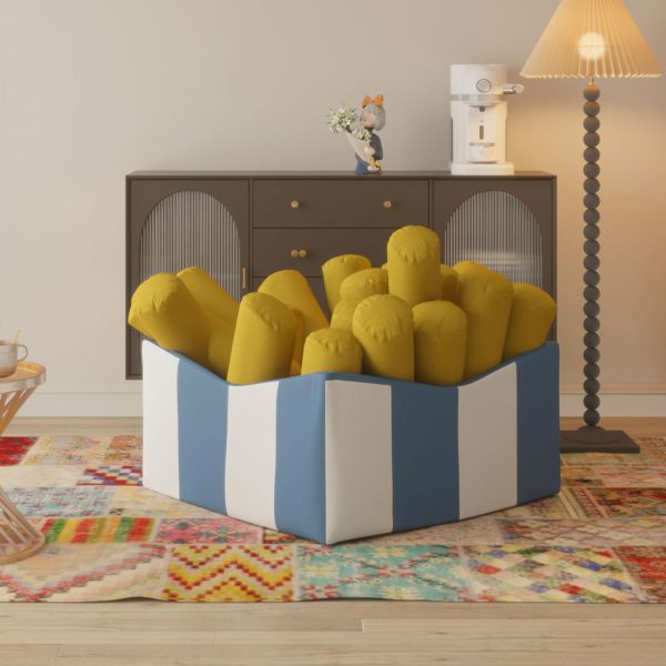 WOWMAX French Fries Bean Bag Chairs Comfy Lounger - Image 3