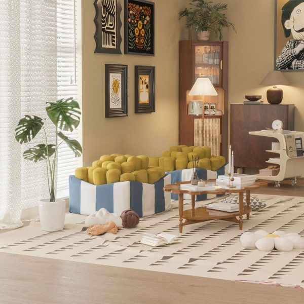 WOWMAX French Fries Bean Bag Chairs Comfy Lounger - Image 6