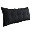 wowmax large flat body pillow black 1699