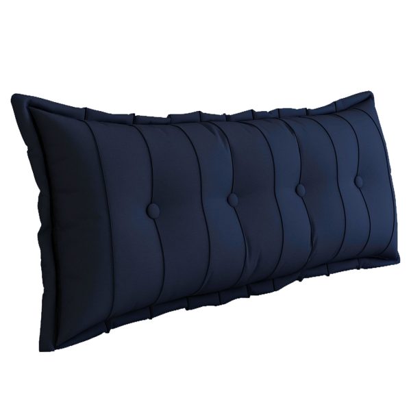 wowmax large flat body pillow blue 1681