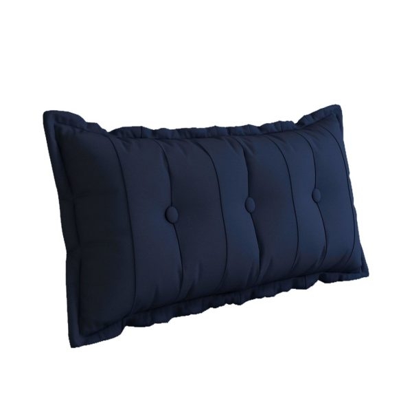 wowmax large flat body pillow blue 1694
