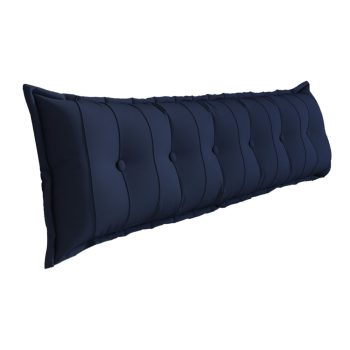 wowmax large flat body pillow blue 1696