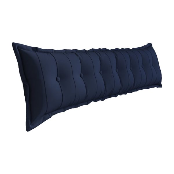 wowmax large flat body pillow blue 1697
