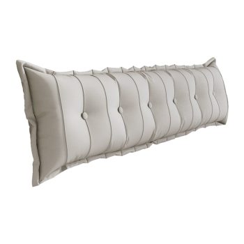 wowmax large flat body pillow white 1733
