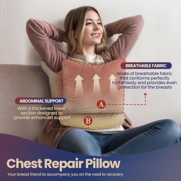 wowmax thoracic surgery recovery pillow 1743