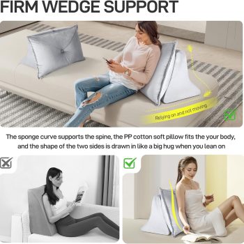 wowmax wedge backrest for reading 1739
